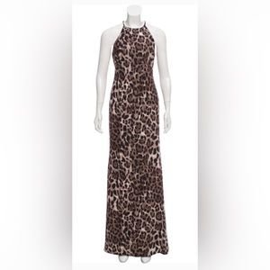 Badgley Mischa size 6 cheetah maxi dress